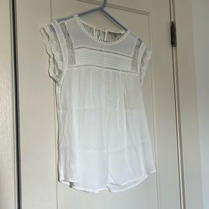 *NWT Daniel Rainn W’s White Lace Blouse in M